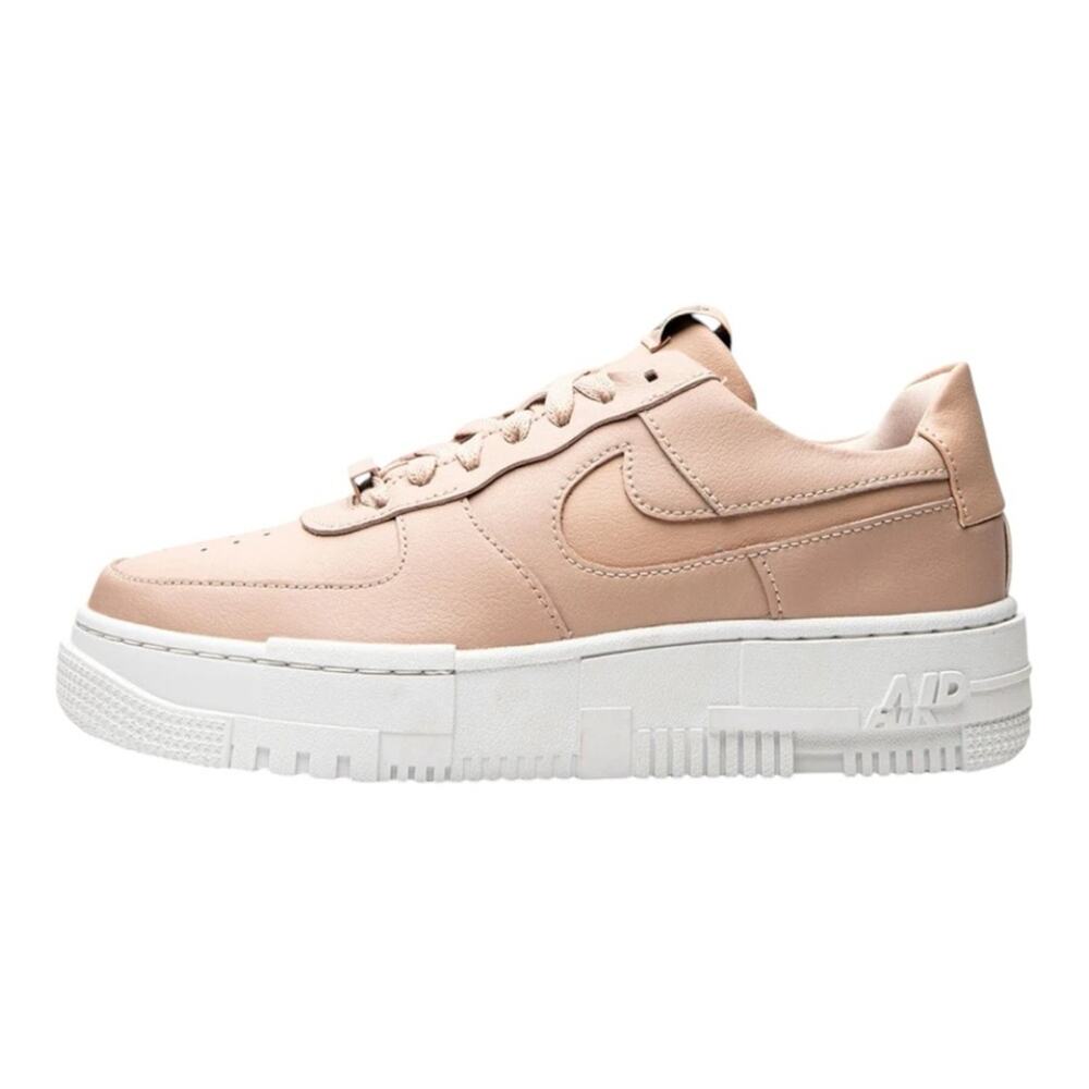 Nike Air Force 1 'Pixel Particle Beige (Beige / Blush Pink) Size 6